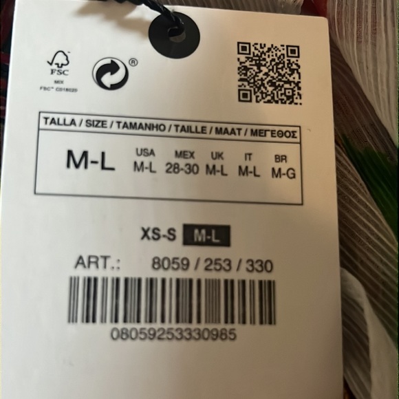 New Zara Printed Kaftan Dress Cover Up - Picture 15 of 15